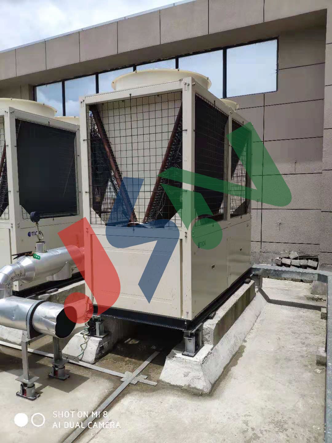 天加空調(diào)模塊機(jī)組安裝JA-1型減振器.jpg
